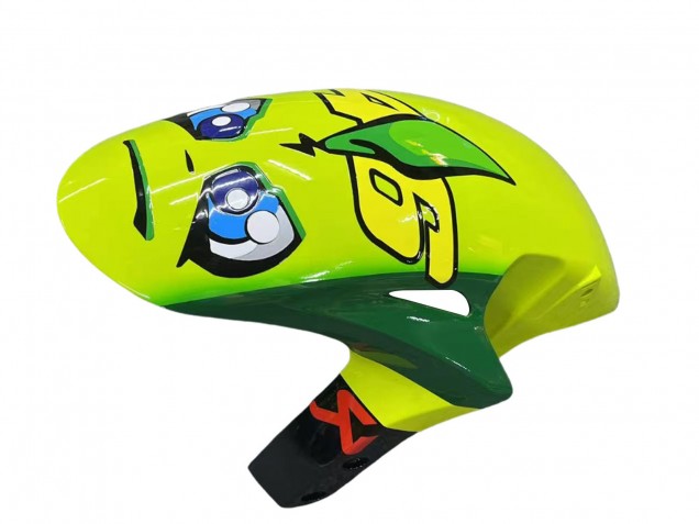 2006-2007 Honda CBR1000RR Motorcycle Fairings - Blue Fluorescent Green Glossy Black Shark 46 UK Manufacturers