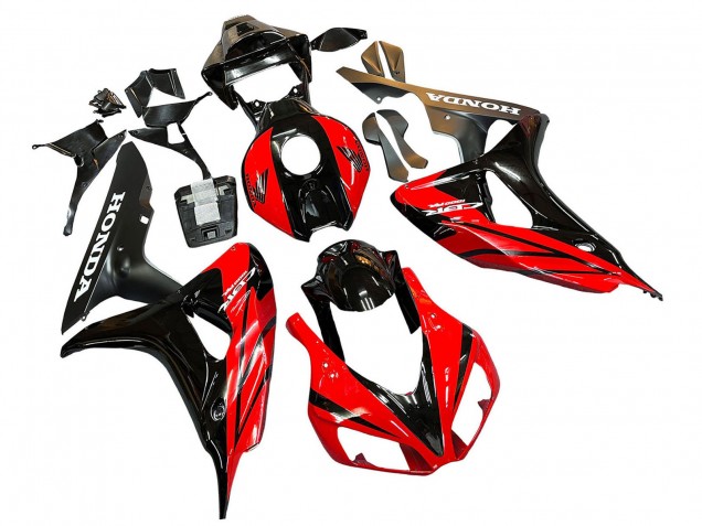 2006-2007 Honda CBR1000RR Motorcycle Fairing - Blue Glossy Black UK Manufacturers