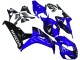 2006-2007 Honda CBR1000RR Motorcycle Fairings - Blue Glossy Black UK Manufacturers