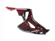 2006-2007 Honda CBR1000RR Motorcycle Fairing - Glossy Black Red Flame UK Manufacturers