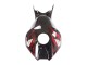 2006-2007 Honda CBR1000RR Motorcycle Fairing - Glossy Black Red Flame UK Manufacturers