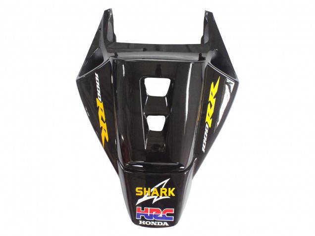 2006-2007 Honda CBR1000RR Motorcycle Fairings - Glossy Black Yellow Red Flame UK Manufacturers