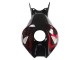 2006-2007 Honda CBR1000RR Motorcycle Fairings - Glossy Black Yellow Red Flame UK Manufacturers