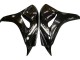 2006-2007 Honda CBR1000RR Motorcycle Fairings - Glossy Black Matte Black UK Manufacturers