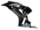 2006-2007 Honda CBR1000RR Motorcycle Fairings - Glossy Black Gold SevenStars UK Manufacturers
