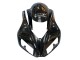 2006-2007 Honda CBR1000RR Motorcycle Fairings - Glossy Black Gold SevenStars UK Manufacturers