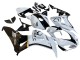 2006-2007 Honda CBR1000RR Motorcycle Fairings - White Glossy Black Pramac UK Manufacturers