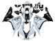 2006-2007 Honda CBR1000RR Motorcycle Fairings - White Glossy Black Pramac UK Manufacturers