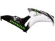 2006-2007 Honda CBR1000RR Motorcycle Fairing - White Green Glossy Black UK Manufacturers