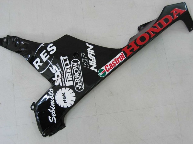 2006-2007 Honda CBR1000RR Motorcycle Fairings - White Green Glossy Black Hannspree 52 UK Manufacturers