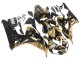 2006-2007 Honda CBR1000RR Motorcycle Fairings - Gold Glossy Black UK Manufacturers