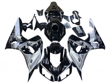 2006-2007 Honda CBR1000RR Motorcycle Fairings - Silver Glossy Black Red Bull UK Manufacturers