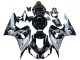 2006-2007 Honda CBR1000RR Motorcycle Fairings - Silver Glossy Black Red Bull UK Manufacturers