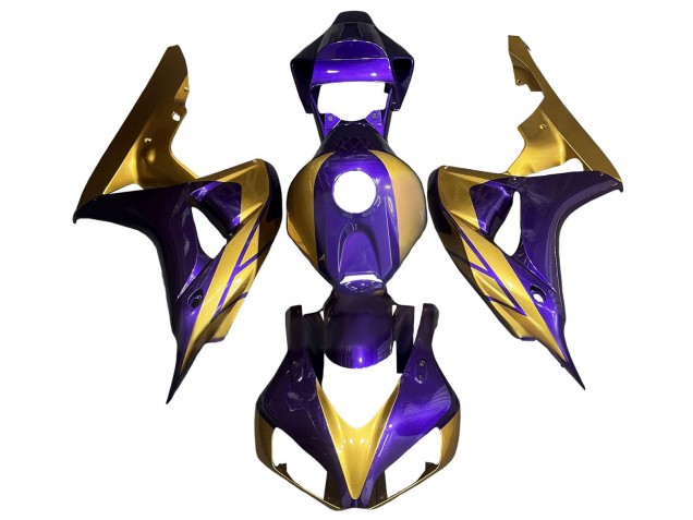2006-2007 Honda CBR1000RR Motorcycle Fairings - Gold Purple UK Manufacturers