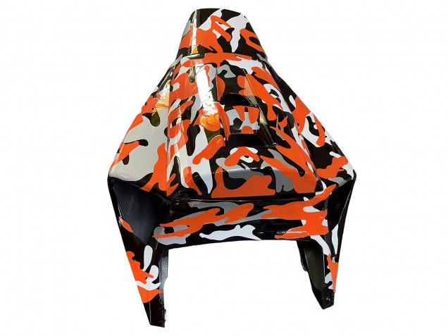 2006-2007 Honda CBR1000RR Motorcycle Fairings - Black Orange Silver Camouflage UK Manufacturers