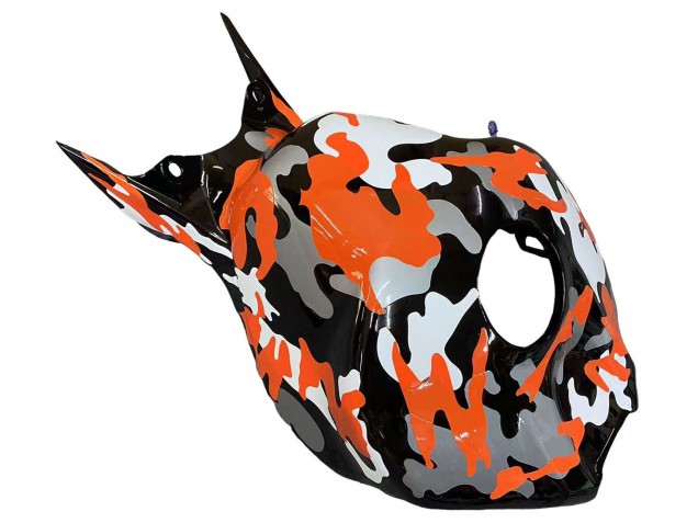 2006-2007 Honda CBR1000RR Motorcycle Fairings - Black Orange Silver Camouflage UK Manufacturers