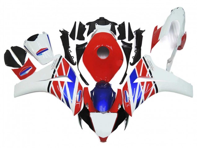 2006-2007 Honda CBR1000RR Motorcycle Fairings - White Red Blue UK Manufacturers