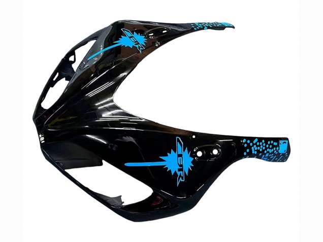 2006-2007 Honda CBR1000RR Motorcycle Fairing - White Blue Glossy Black UK Manufacturers