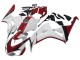 2006-2007 Honda CBR1000RR Motorcycle Fairing Kits - White Red Glossy Black UK Manufacturers
