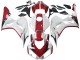 2006-2007 Honda CBR1000RR Motorcycle Fairing Kits - White Red Glossy Black UK Manufacturers