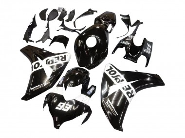 2008-2011 Honda CBR1000RR Motorcycle Fairings - Glossy Black White Repsol 93 UK Manufacturers
