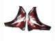2008-2011 Honda CBR1000RR Motorcycle Fairing - Glossy Black Red Flame UK Manufacturers