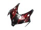 2008-2011 Honda CBR1000RR Motorcycle Fairing - Glossy Black Red Flame UK Manufacturers