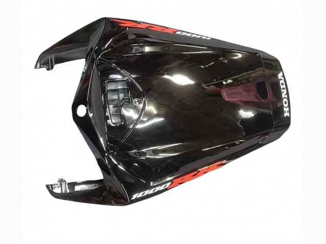 2008-2011 Honda CBR1000RR Motorcycle Fairing - Glossy Black Red Flame UK Manufacturers
