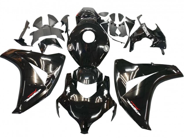 2008-2011 Honda CBR1000RR Motorcycle Fairings - Glossy Black UK Manufacturers