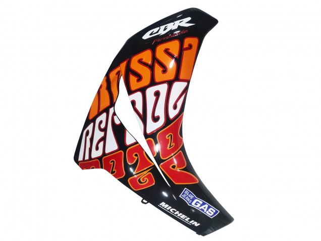 2008-2011 Honda CBR1000RR Motorcycle Fairings - Green Orange Glossy Black Rossi Michelin 46 UK Manufacturers