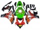 2008-2011 Honda CBR1000RR Motorcycle Fairings - Green Orange Glossy Black Rossi Michelin 46 UK Manufacturers
