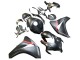 2008-2011 Honda CBR1000RR Motorcycle Fairings - Matte Black Red Fireblade UK Manufacturers