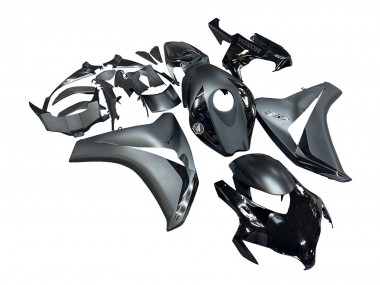2008-2011 Honda CBR1000RR Motorcycle Fairings - Grey Glossy Black UK Manufacturers
