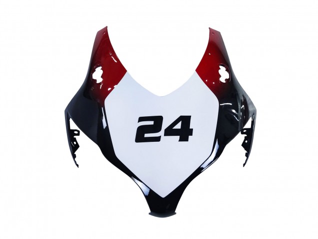 2008-2011 Honda CBR1000RR Motorcycle Fairings - White Red Glossy Black Racing 24 UK Manufacturers