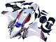 2008-2011 Honda CBR1000RR Motorcycle Fairings - White Red Blue Black Star Lee Carrera UK Manufacturers