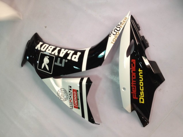 2012-2016 Honda CBR1000RR Motorcycle Fairings - White Glossy Black Rizoma Playboy UK Manufacturers
