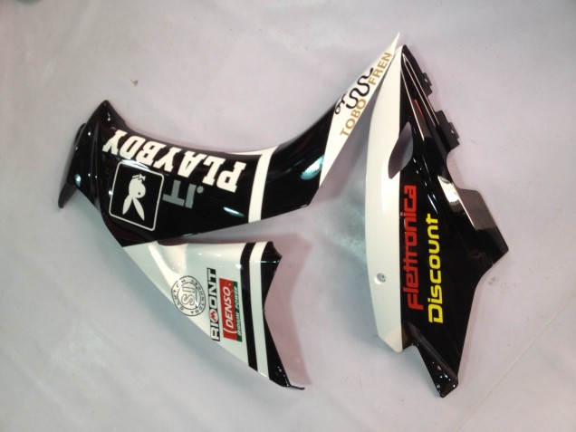2012-2016 Honda CBR1000RR Motorcycle Fairings - White Glossy Black Rizoma Playboy UK Manufacturers