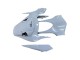 2012-2016 Honda CBR1000RR Motorcycle Fairings - Light Grey Glossy Black Red Bull UK Manufacturers