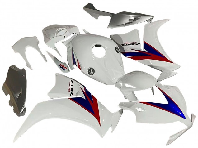 2012-2016 Honda CBR1000RR Motorcycle Fairings - White Red Blue HRC UK Manufacturers