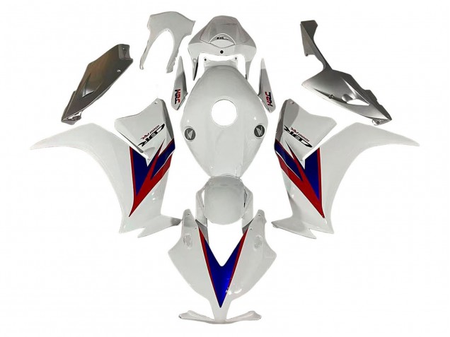 2012-2016 Honda CBR1000RR Motorcycle Fairings - White Red Blue HRC UK Manufacturers