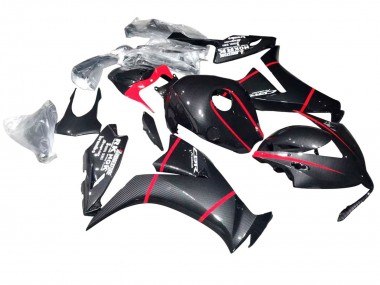 2012-2016 Honda CBR1000RR Motorcycle Fairings - Black Carbon Fiber Red UK Manufacturers