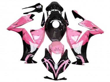 2012-2016 Honda CBR1000RR Motorcycle Fairings - Pink Glossy Black UK Manufacturers