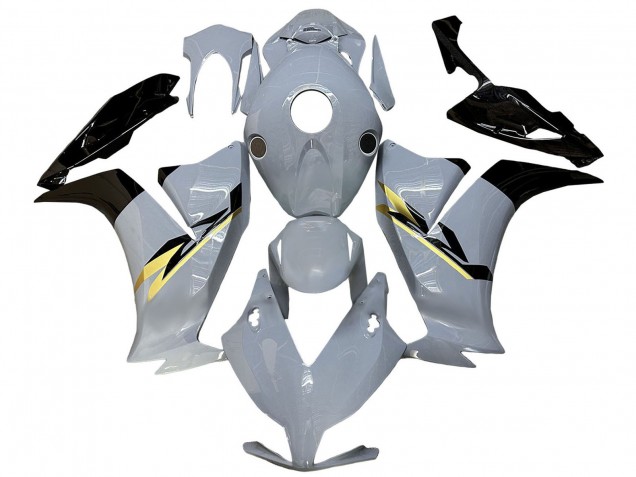 2012-2016 Honda CBR1000RR Motorcycle Fairings - Nardo Grey Gold Glossy Black UK Manufacturers