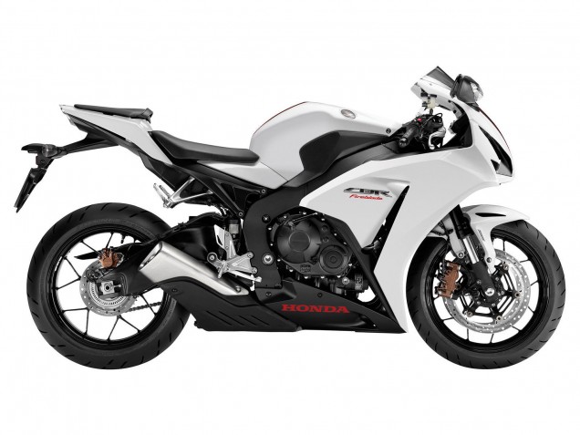 2012-2016 Honda CBR1000RR Motorcycle Fairings - White Matte Black UK Manufacturers