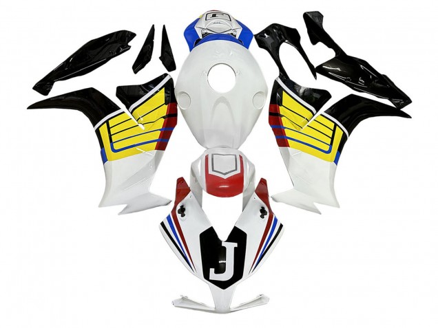 2012-2016 Honda CBR1000RR Motorcycle Fairings - White Yellow Black UK Manufacturers
