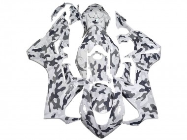 2017-2023 Honda CBR1000RR Motorcycle Fairings - White Grey Camouflage UK Manufacturers