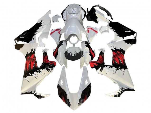 2017-2023 Honda CBR1000RR Motorcycle Fairing Kits - White Red Black UK Manufacturers