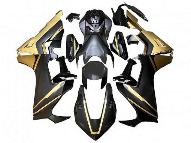 2017-2023 Honda CBR1000RR Motorcycle Fairing - Gold Matte Black UK Manufacturers