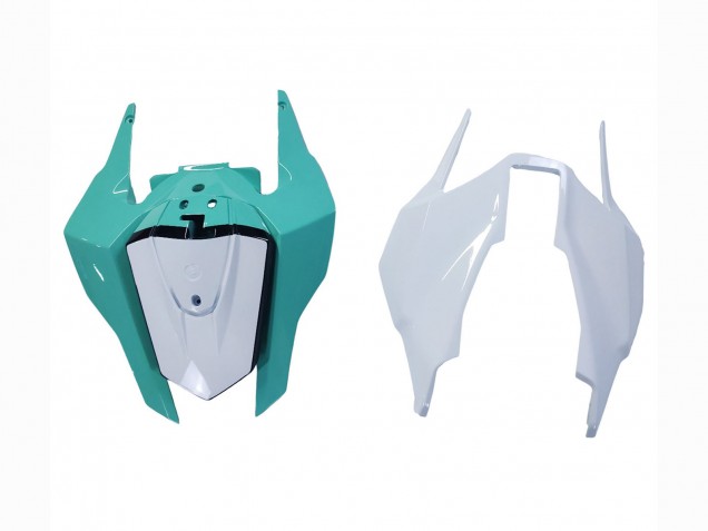 2017-2024 Honda CBR1000RR Motorcycle Fairings - White Light Blue Glossy Black UK Manufacturers