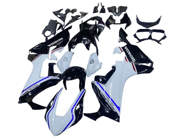 2017-2023 Honda CBR1000RR Motorcycle Fairing Kits - White Blue Glossy Black UK Manufacturers